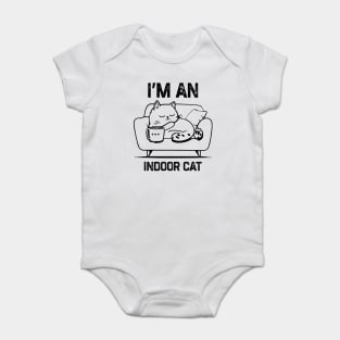 I’m An Indoor Cat Baby Bodysuit